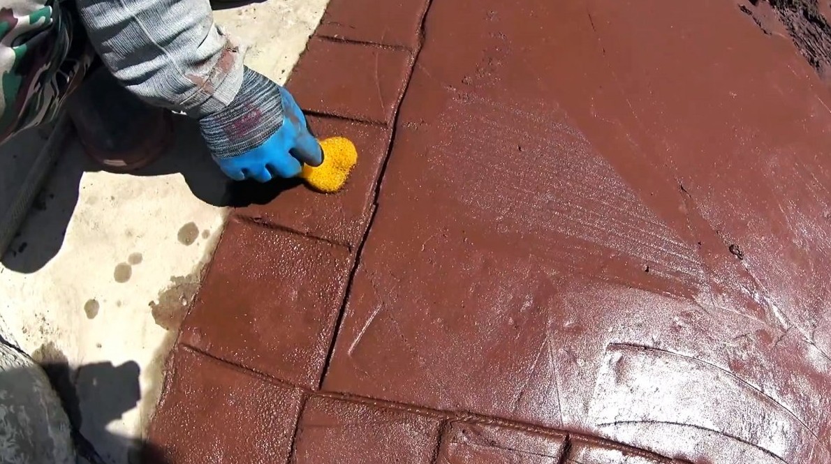 Бетонная садовая дорожка под камень своими руками это не сложно