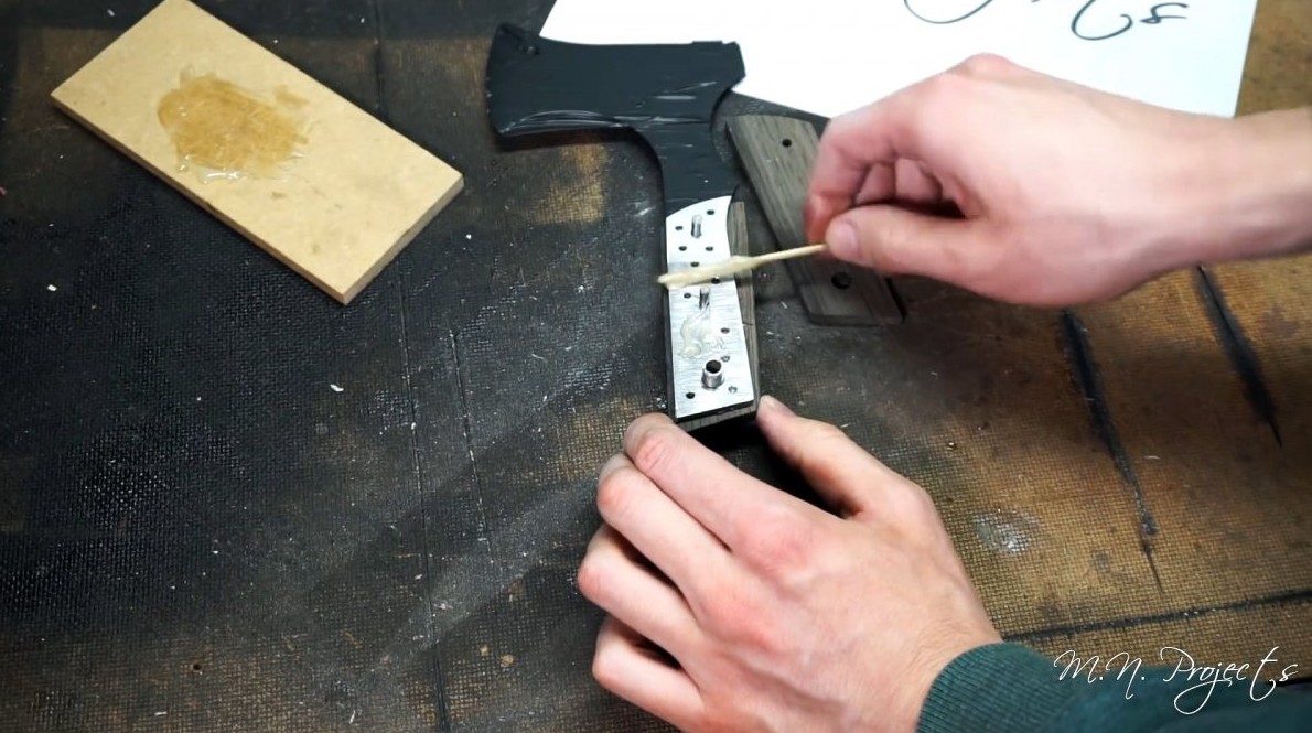 Как из старого диска сделать легкий походный топорик без ковки и термообработки