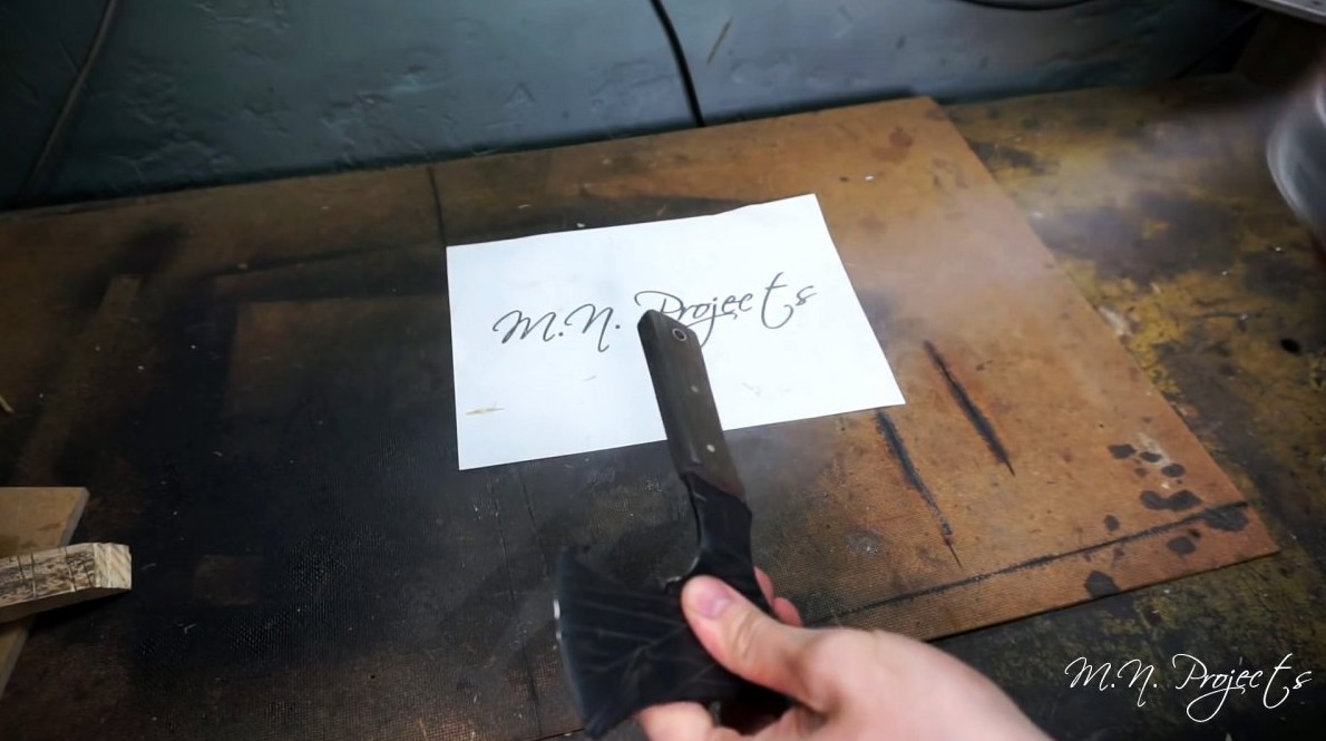 Как из старого диска сделать легкий походный топорик без ковки и термообработки