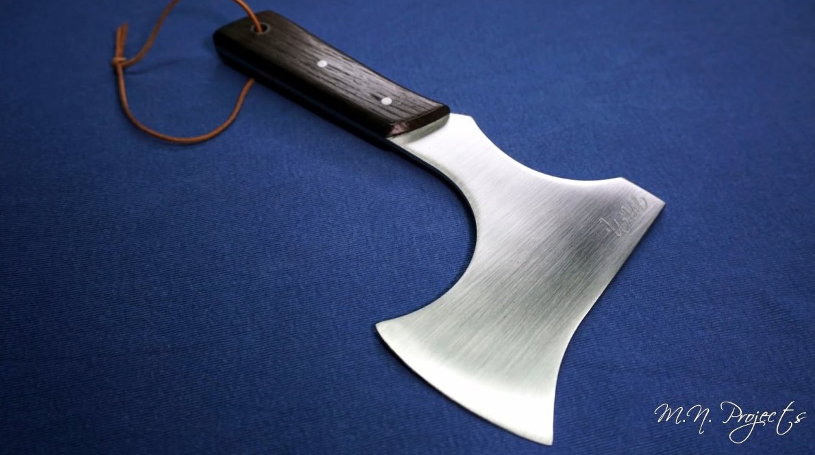 Как из старого диска сделать легкий походный топорик без ковки и термообработки