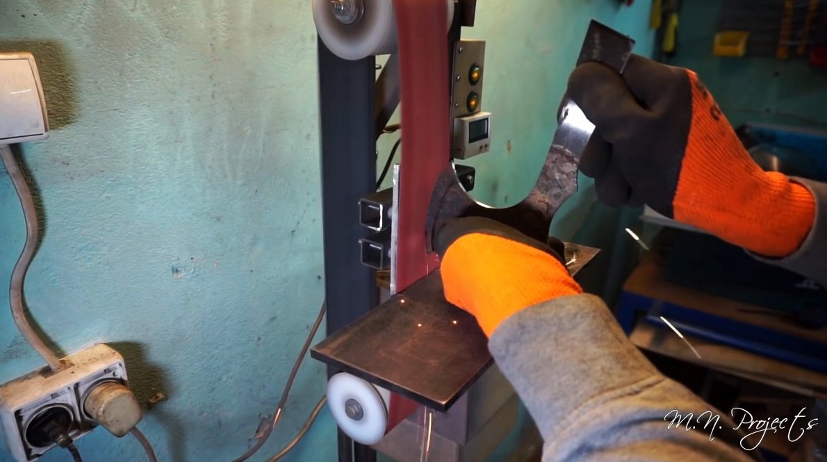 Как из старого диска сделать легкий походный топорик без ковки и термообработки