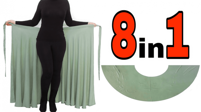 Потрясающий способ пополнить гардероб: 8 эффектных обновок из 2,5 метров ткани - «Своими руками»