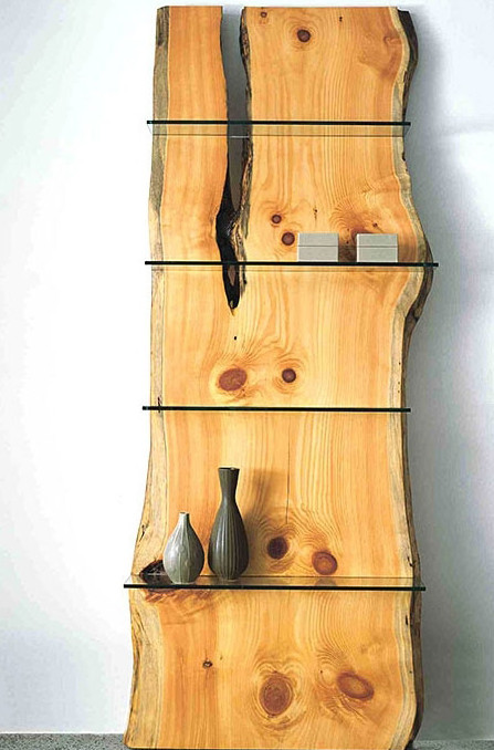 Стеллаж из массива древесины - «Мебель своими руками»