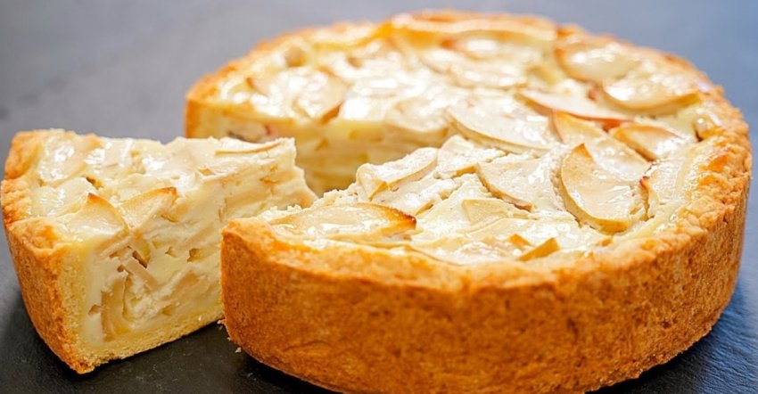 Когда шарлотка надоела, а готовить торт лень, пеку этот восхитительный яблочный пирог - «Рецепты советы»