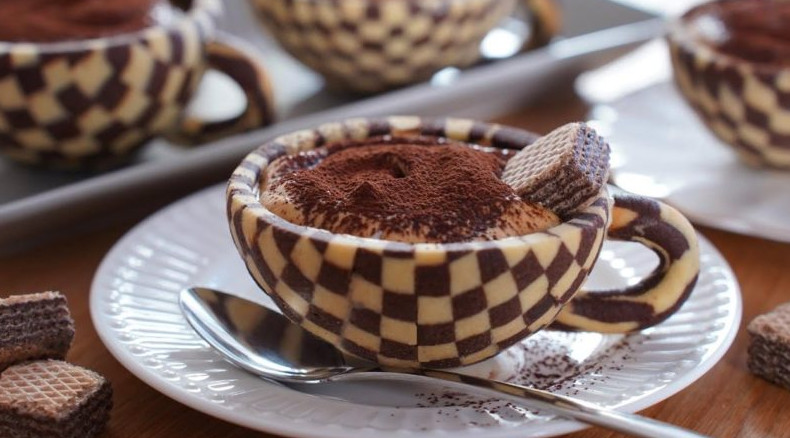 Даже в кондитерских не готовят такой десерт: потрясающая кофейная чашечка из печенья - «Рецепты советы»