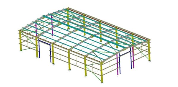 Каркас промышленного здания